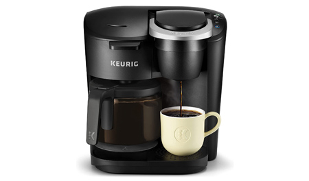 Keurig K-Duo Essentials Coffee Maker, with Single Serve K-Cup Pod and 12 Cup Carafe Brewer
